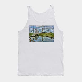 the Kelpies , Helix Park, Grangemouth , Scotland Tank Top